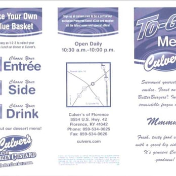 Culver's - Fast Food Near Me - Florence, Kentucky