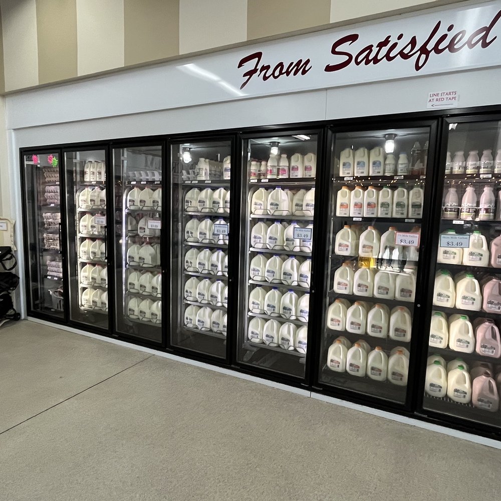 Edaleen Dairy - Blaine - a display of dairy products - Grocery Near Me - Blaine, Washington Edaleen Dairy - Blaine - a display of dairy products - Grocery Near Me - Blaine, Washington