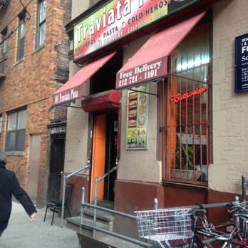 LA Traviata Pizzeria - Store front - Pizza Near Me - New York, New York LA Traviata Pizzeria - Store front - Pizza Near Me - New York, New York
