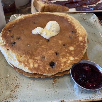 First Watch - Blueberry pancakes with mix berry compote - Breakfast & Brunch Near Me - Hershey, Pennsylvania