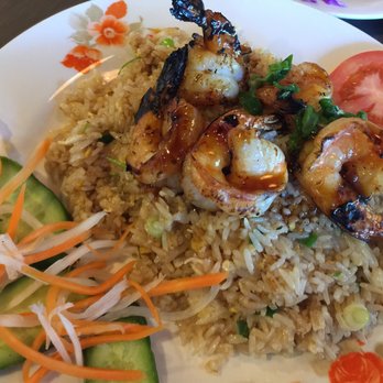 Saigon District Restaurant Presotea - Shrimp Fried Rice - Vietnamese Near Me - Huntington Beach, California
