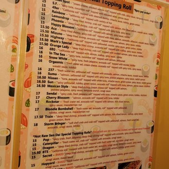 Sen Dai Sushi - Menu - Japanese Near Me - Milpitas, California Sen Dai Sushi - Menu - Japanese Near Me - Milpitas, California