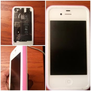 iTech Device Specialists - White with pink bumper - Mobile Phone Repair Near Me - Columbus, Georgia iTech Device Specialists - White with pink bumper - Mobile Phone Repair Near Me - Columbus, Georgia