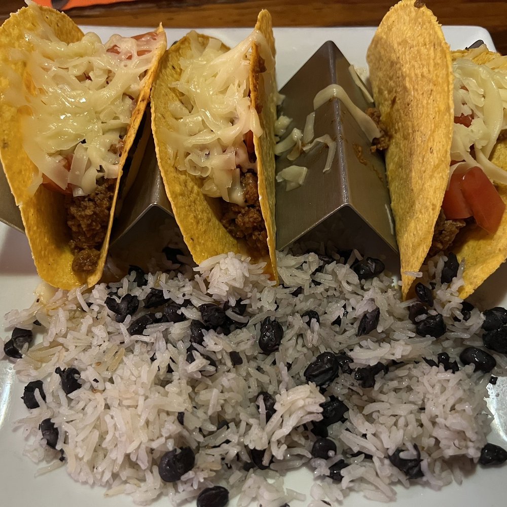 Cuckoo's Nest - Ground Beef Taco's with Rice & Beans - Mexican Near Me - Old Saybrook, Connecticut Cuckoo's Nest - Ground Beef Taco's with Rice & Beans - Mexican Near Me - Old Saybrook, Connecticut