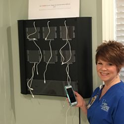 Valdosta Family Medicine - CELL PHONE CHARGING STATION IN WAITING ROOMS