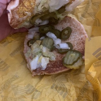 Whataburger - This is the burger I ordered today ..... - Burgers Near Me - Chandler, Arizona Whataburger - This is the burger I ordered today ..... - Burgers Near Me - Chandler, Arizona