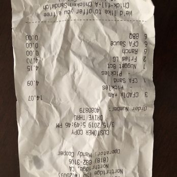 Chick-fil-A - Fast Food Near Me - Northridge, California