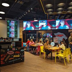 MrBeast Burger - Dinning Area