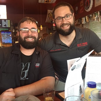 Buckeye Beer Engine - The Rogue guy Titus and his doppelgänger at Buckeye Beer Engine!  Love the Rogue Oysterfest!! - American Near Me - Lakewood, Ohio