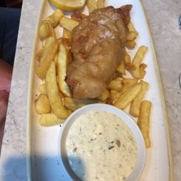 Haddock and chips Haddock and chips
