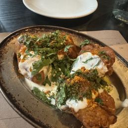 Cauliflower fritters. Get them!