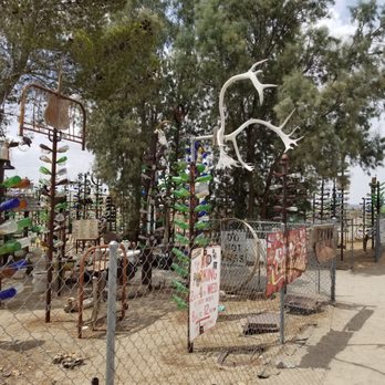 Elmer's Bottle Tree Ranch - Quite the collection - Ranches Near Me - Oro Grande, California Elmer's Bottle Tree Ranch - Quite the collection - Ranches Near Me - Oro Grande, California