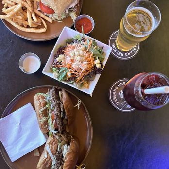 Morrison - Truffle burger/ chicken sandwich/sangria drink - Gastropubs Near Me - Los Angeles, California