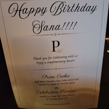Prime 47 Carmel - Personal msg - Steakhouses Near Me - Carmel, Indiana
