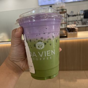 Da Vien Coffee - Ube matcha latte - Desserts Near Me - Cypress, California Da Vien Coffee - Ube matcha latte - Desserts Near Me - Cypress, California