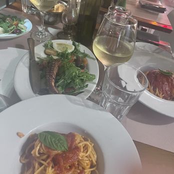 Pane e Vino - Spaghetti alla Ruota and Polipo alla Griglia - Italian Near Me - Miami Beach, Florida Pane e Vino - Spaghetti alla Ruota and Polipo alla Griglia - Italian Near Me - Miami Beach, Florida