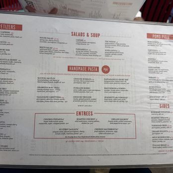 Rosso Italian - Menu - Italian Near Me - Phoenix, Arizona