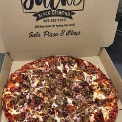 Jack’s Black Diamond - The deluxe pizza