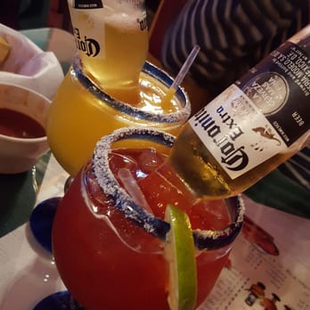 Los Amigos Mexican Restaurant - Mango and strawberry bull dogs!! Very strong! - Mexican Near Me - Astoria, New York Los Amigos Mexican Restaurant - Mango and strawberry bull dogs!! Very strong! - Mexican Near Me - Astoria, New York