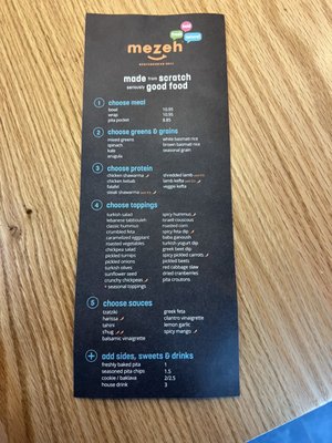 Menu photo 4 Mezeh - Keynes Dr Charlotte, NC Menu photo 4 Mezeh - Keynes Dr Charlotte, NC