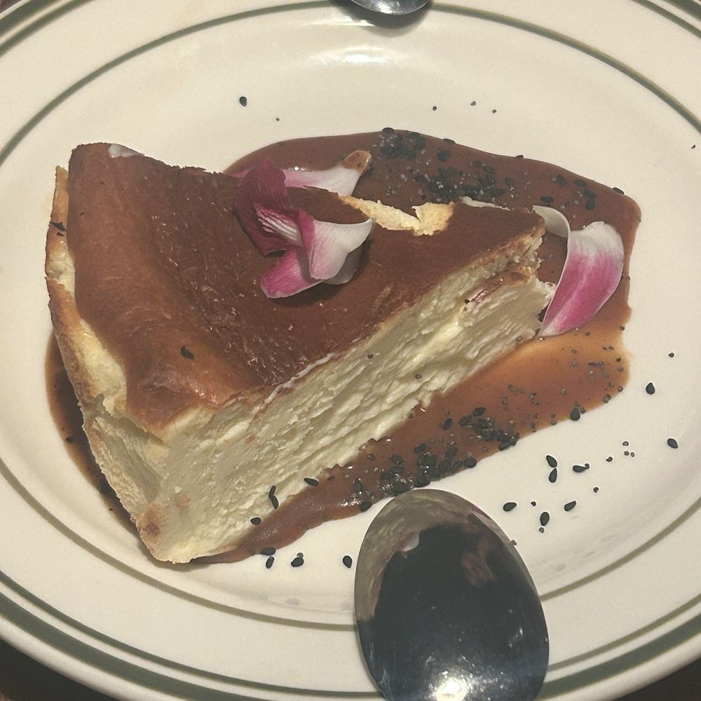 The Copper Room - Basque cheesecake and miso glaze! - Cocktail Bars Near Me - Yucca Valley, California The Copper Room - Basque cheesecake and miso glaze! - Cocktail Bars Near Me - Yucca Valley, California
