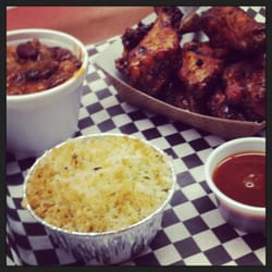 Official BBQ & Burgers - Smoked Wings, Baked Mac 'n cheese and Baked Beans!