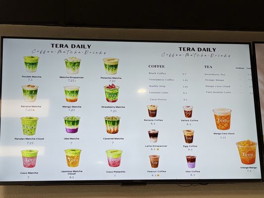 Menu photo 1 Tera Daily Garden Grove, CA