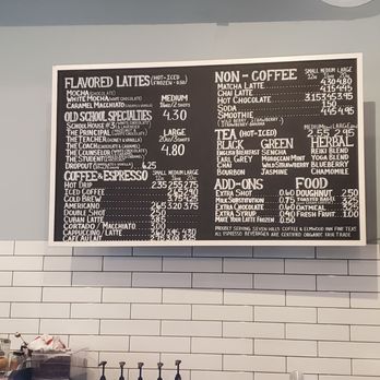 Old School Coffee - Menu - Coffee & Tea Near Me - Lexington, Kentucky