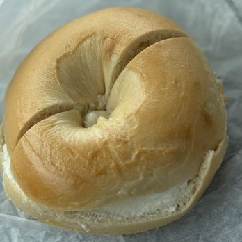 Eat Well Cafe - Plain Bagel with Cream Cheese - Coffee & Tea Near Me - Sterling Heights, Michigan Eat Well Cafe - Plain Bagel with Cream Cheese - Coffee & Tea Near Me - Sterling Heights, Michigan