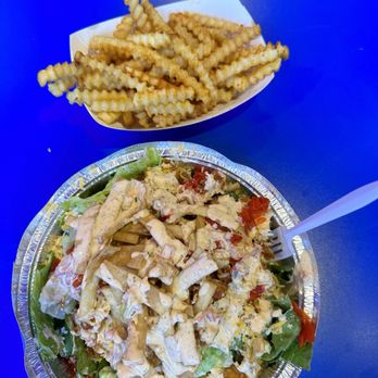 World Famous Hotboys - Salad & fries - Chicken Shop Near Me - Indianapolis, Indiana