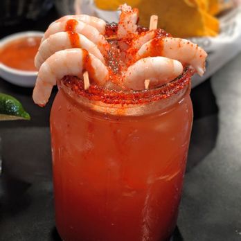Culichi Town - Michelada with shrimp - Mexican Near Me - Bell, California