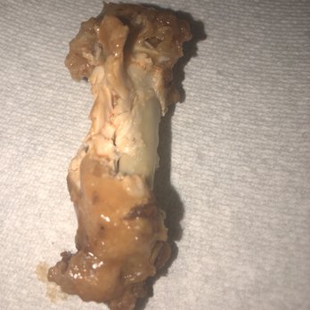 Park Avenue BBQ Grille - Previously chewed  wing found in order - Barbeque Near Me - North Palm Beach, Florida