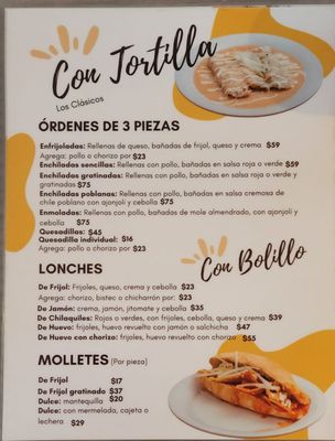 Menu photo 3 Galería del Chilaquil Zapopan, JAL