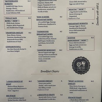 Frontier Diner - Menu - Diners Near Me - Cheraw, Colorado