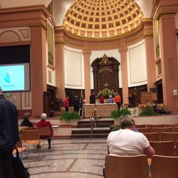 Cathedral Church of St. Paul - Prepping for a service at the newly-renovated St. Paul's Cathedral, the seat of the Bishop of Massachusetts.