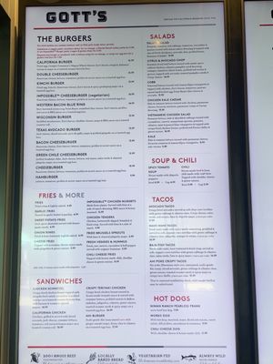 Menu photo 5 Gott's Roadside Greenbrae, CA Menu photo 5 Gott's Roadside Greenbrae, CA