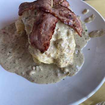 Brunch & Sip - Chicken biscuit turkey bacon - turkey sausage gravy entree. - Coffee & Tea Near Me - Phoenix, Arizona