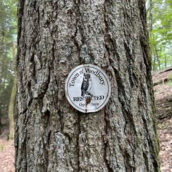 Nonnewaug Falls - Sign
