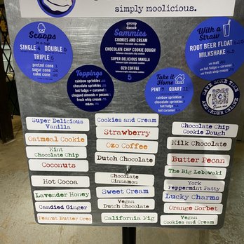 Sweet Cow - Flavors - Desserts Near Me - Aurora, Colorado