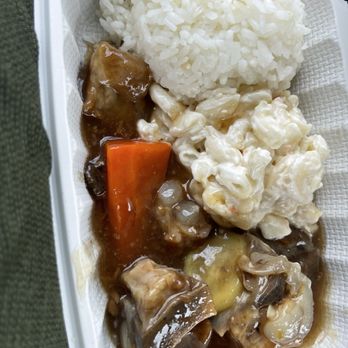 Loco Moco Drive Inn - My mini s&s spareribs. I thought they were playing a joke on me when I opened it. $12.03!!!! Should be more like $2.03! - Fast Food Near Me - Waipahu, Hawaii