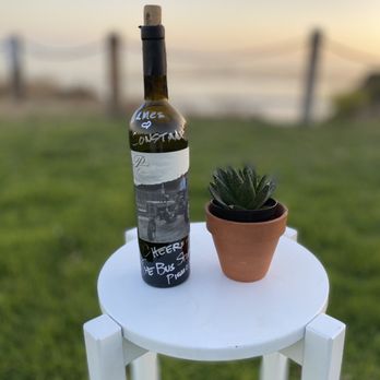 The Bus Stop Pismo Beach - Date Night Personalized Bottle - Wine Tours Near Me The Bus Stop Pismo Beach - Date Night Personalized Bottle - Wine Tours Near Me