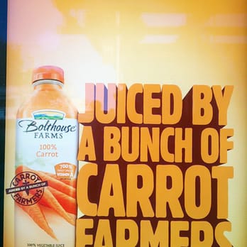Bolthouse Farms - juiced by bunch of carrot farmers - Fruits & Veggies Near Me - Bakersfield, California