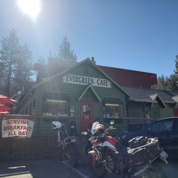 Evergreen Cafe - Restaurant front - American Near Me - Wrightwood, California