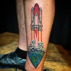 Maiden And Crow Tattoo
