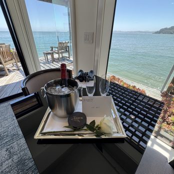 The Inn Above Tide - A lovely Anniversary gift was waiting for us in our room when we arrived - Hotels Near Me - Sausalito, California The Inn Above Tide - A lovely Anniversary gift was waiting for us in our room when we arrived - Hotels Near Me - Sausalito, California