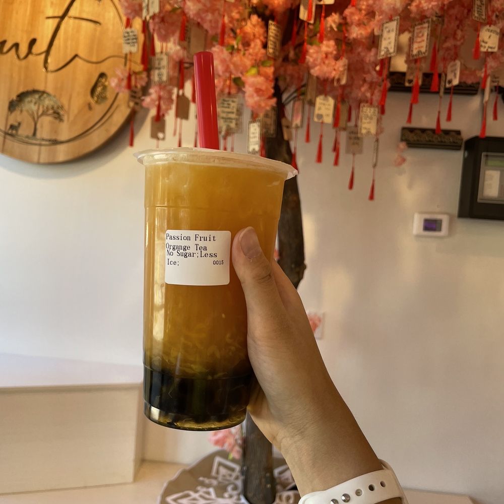 Passion fruit orange tea Passion fruit orange tea