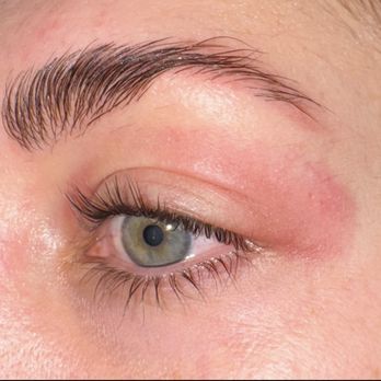 Belris - Reaction from improperly done lash lift - Permanent Makeup Near Me - Los Angeles, California Belris - Reaction from improperly done lash lift - Permanent Makeup Near Me - Los Angeles, California