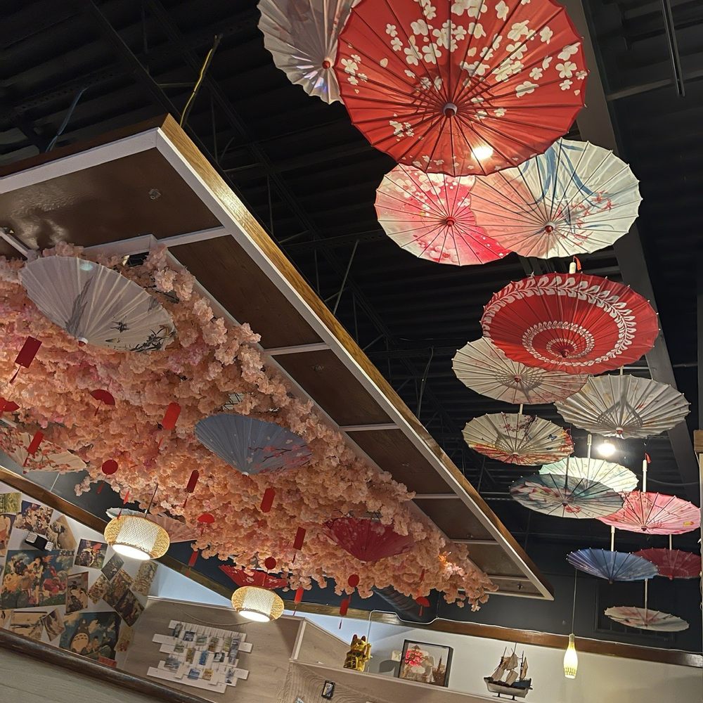 YoshiSushi - More gorgeous decorations. This is the ceiling of one of the dining areas - Sushi Bars Near Me - Wilmington, North Carolina YoshiSushi - More gorgeous decorations. This is the ceiling of one of the dining areas - Sushi Bars Near Me - Wilmington, North Carolina