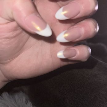 Viva Nail Lounge - Horrible job on my nails. What is this shape? - Nail Salons Near Me - Zephyrhills, Florida Viva Nail Lounge - Horrible job on my nails. What is this shape? - Nail Salons Near Me - Zephyrhills, Florida