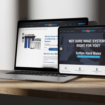 Black Cloud Designs - E-Commerce Squarespace Website Design Campaign for Las Vegas Water Filtration Company - Marketing Near Me